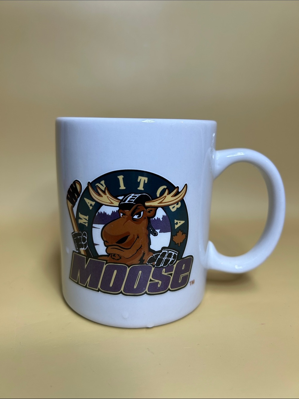 vintage Manitoba Moose coffee cup.